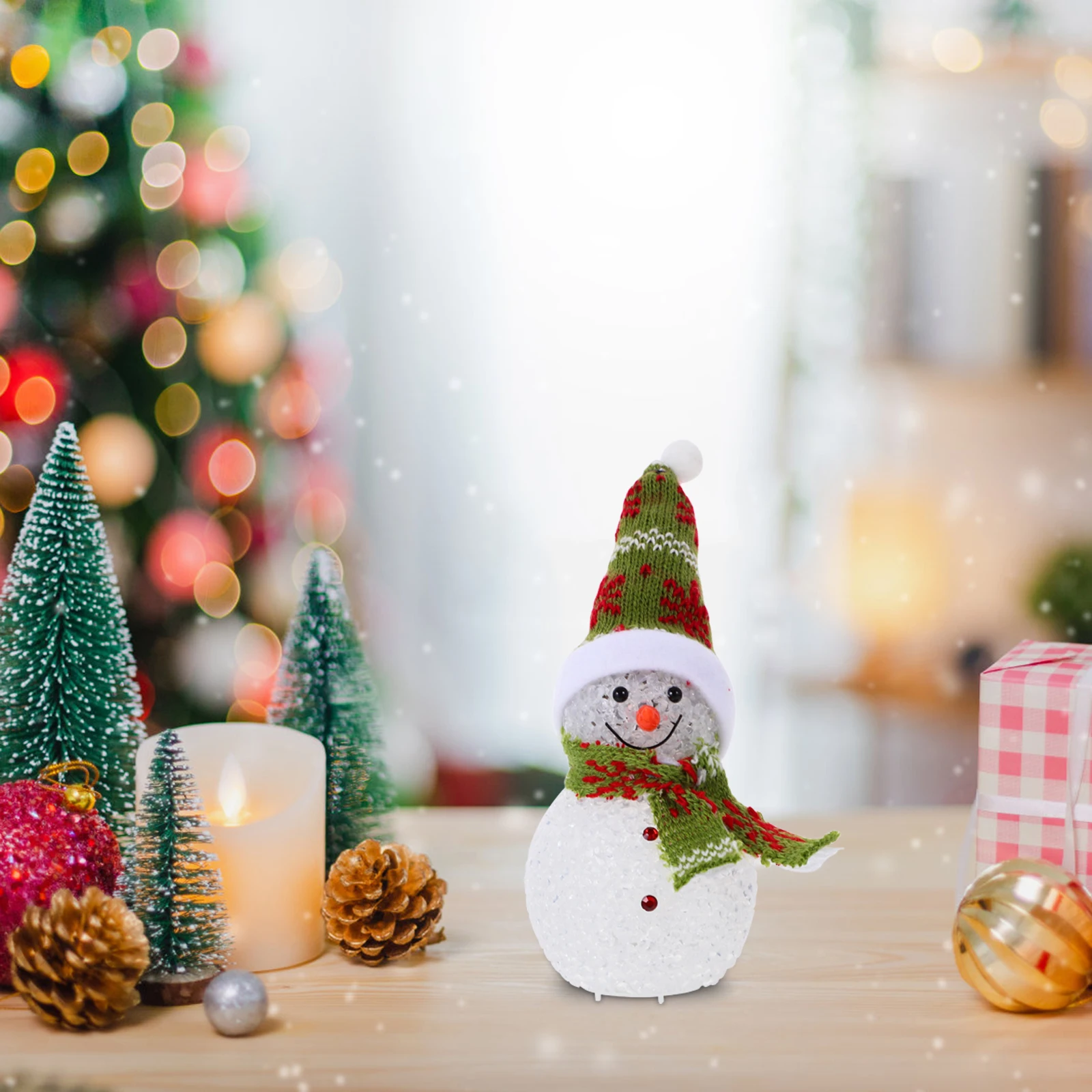 

Christmas Penguin Lamp USB Desk Night Light Cute Glowing Toy Xmas Decoration Bedroom Bathroom LED Penguin Light
