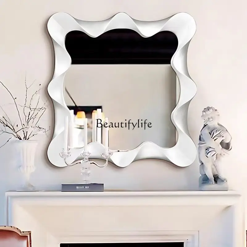 

Medieval Nordic special-shaped wall-mounted retro vanity mirror