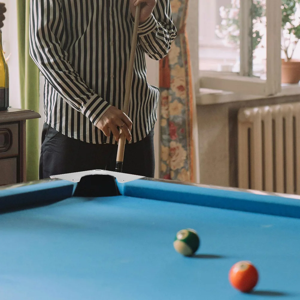 

2Pcs Metal Corner Plate for Pool Table Chrome Billiard Table Corner Protector Resistant Replacement Accessory Game Room