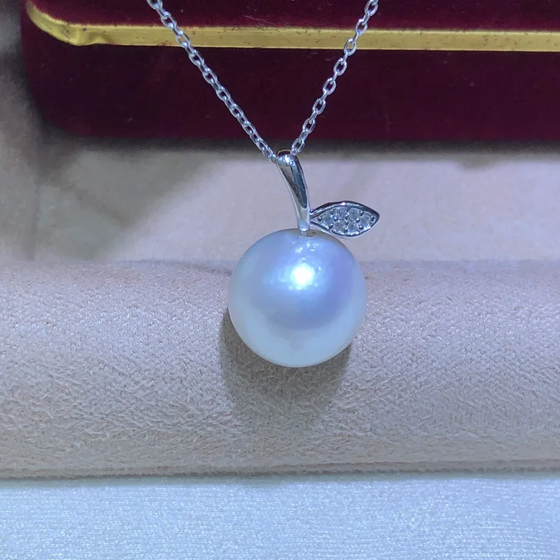 Wholesale S925 Sterling Silver Pendant Mount Base Mountings Findings Parts Fittings Accessories for 9-13mm Pearls 10pcs/lot