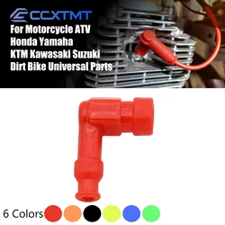 Rubber Spark Plug High Pressure Cap Motorcycle ATV Dirt Bike Scooter Universal For Honda Yamaha KTM Suzuki Kawasaki Modified