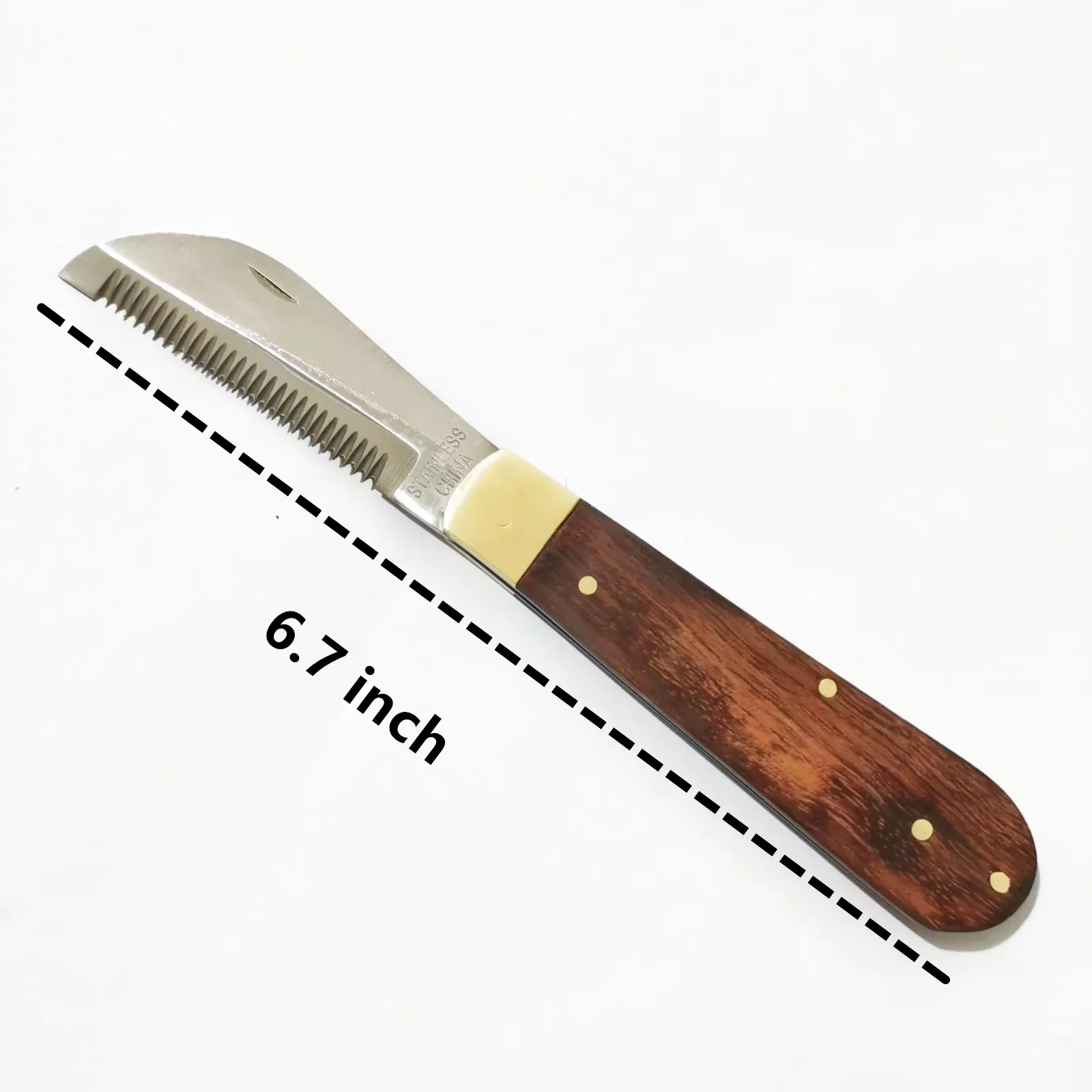 Horseshoe Trimmer Folding Thin Knife Horse Mane Hair Horse Tail Trimming Scraper