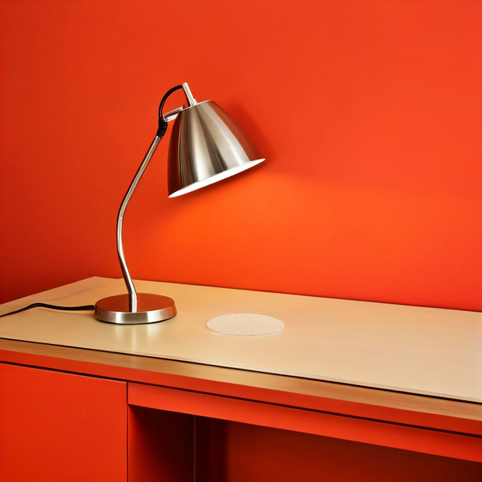 

4pcs 3.93 Inch Round Fabric Lamp Shade Replacement Diffuser For Ceiling Drum Desk Lamp Baby Eye Protection Soft Light Cover