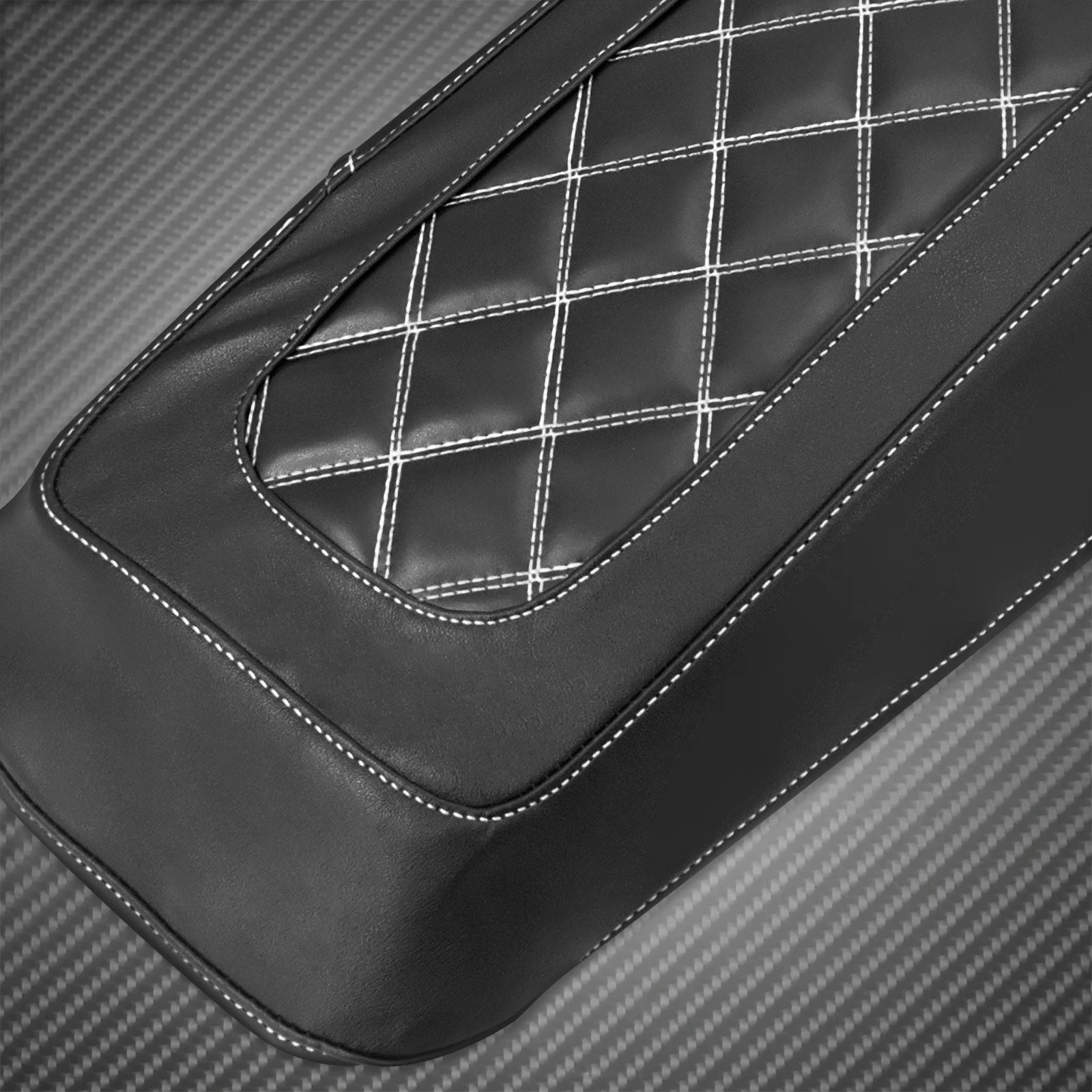 Motorcycle Hard Saddlebag Lid Cover Hard Side Bag Waterproof for Harley Road King Street Glide CVO Electra Glide FLHR 14-2024