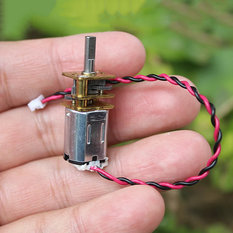 Waterdichte Mini N20 Reductiemotor Micro Volledig Metalen Versnellingsbak DC 3 V-6 V 5 V 66 RPM Lage Snelheid Grote Koppel DIY Slot Speelgoed Robot Slimme Auto