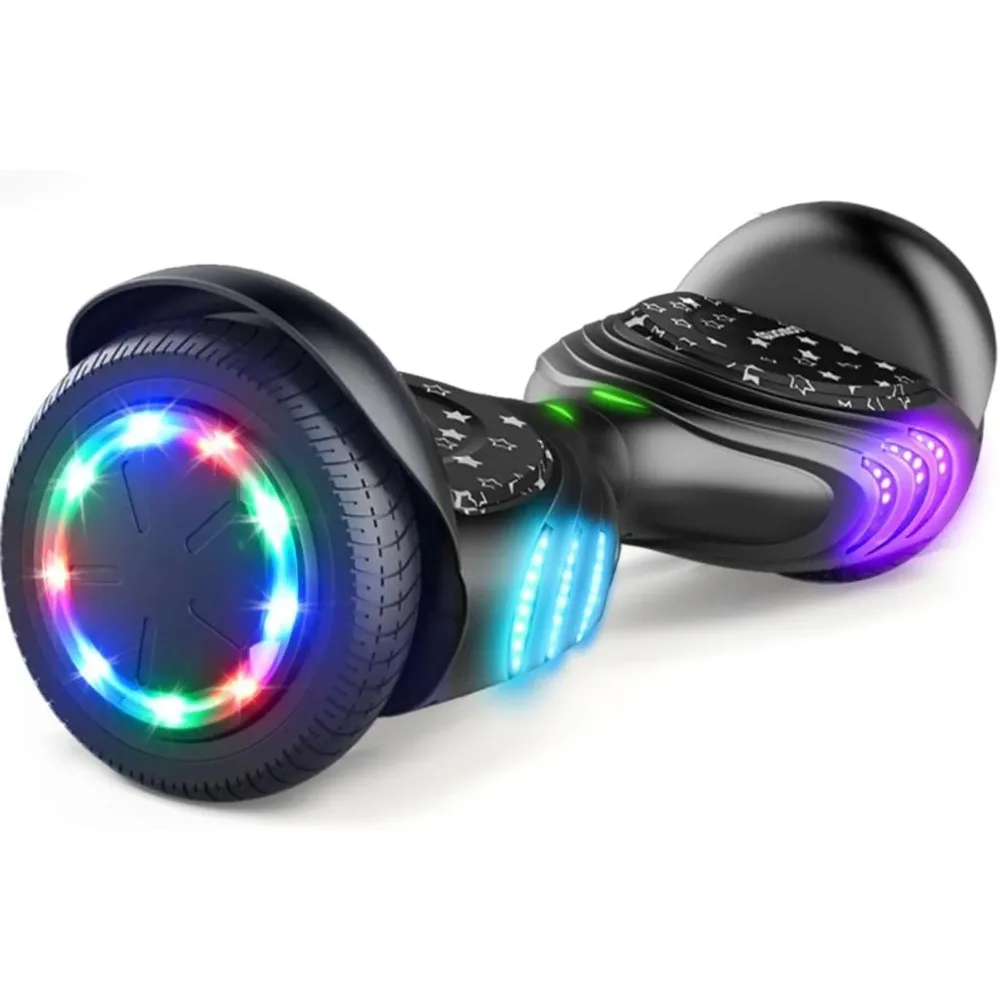 Hoverboard with Speaker and Colorful LED Lights Self-Balancing Scooter UL2272 Certified 6.5