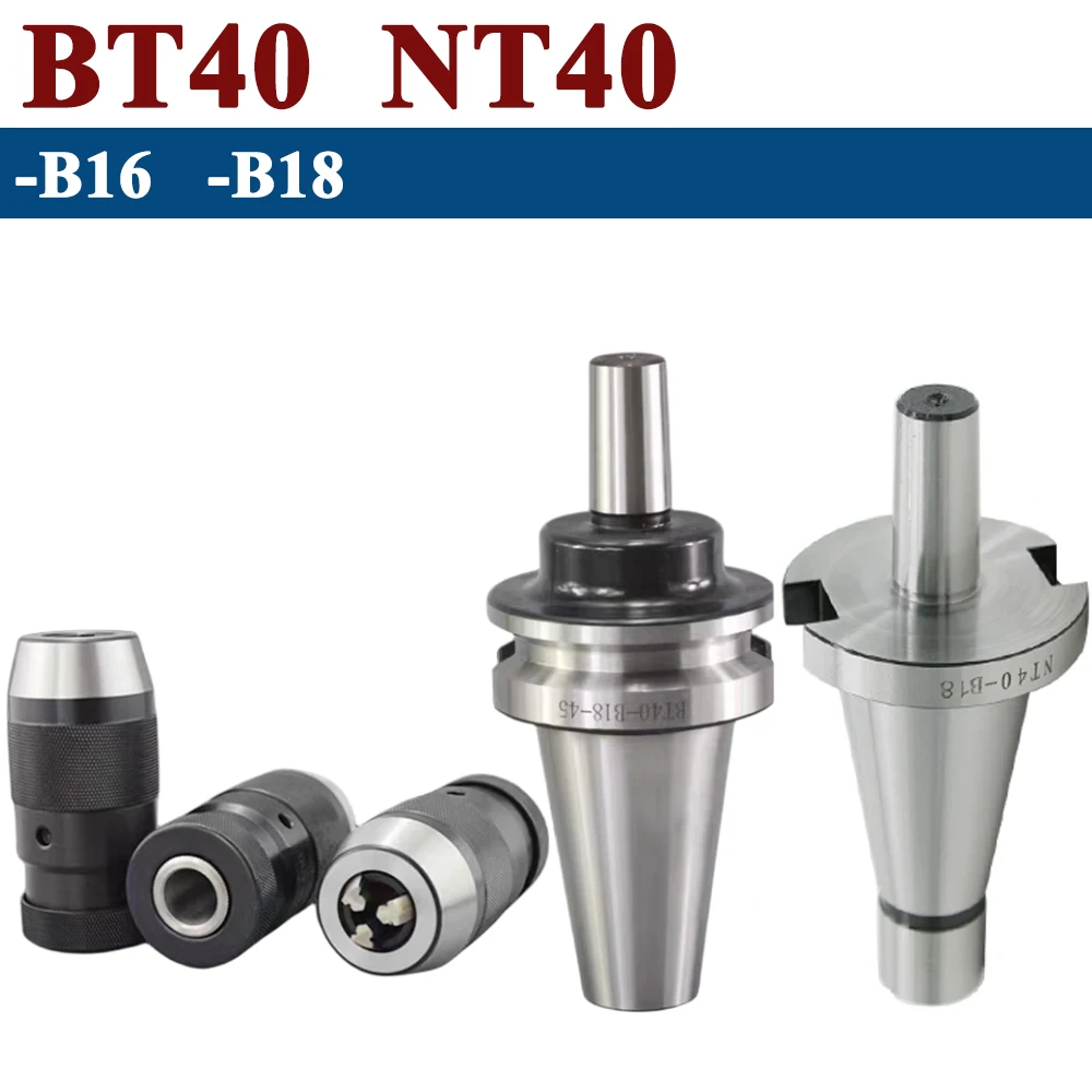 Mandril de Broca Mandril Mandril Nt30 Nt40 Bt30 Bt40 Bt50 B16 B18 B16 B18-bt40 Bt40