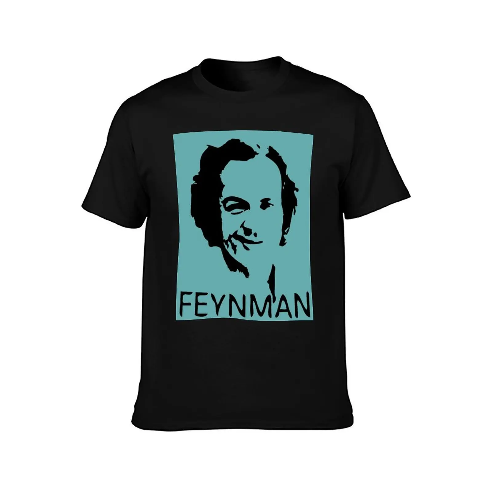 Richard Feynman T-Shirt tops vintage anime shirt t shirt men 100℅ cotton