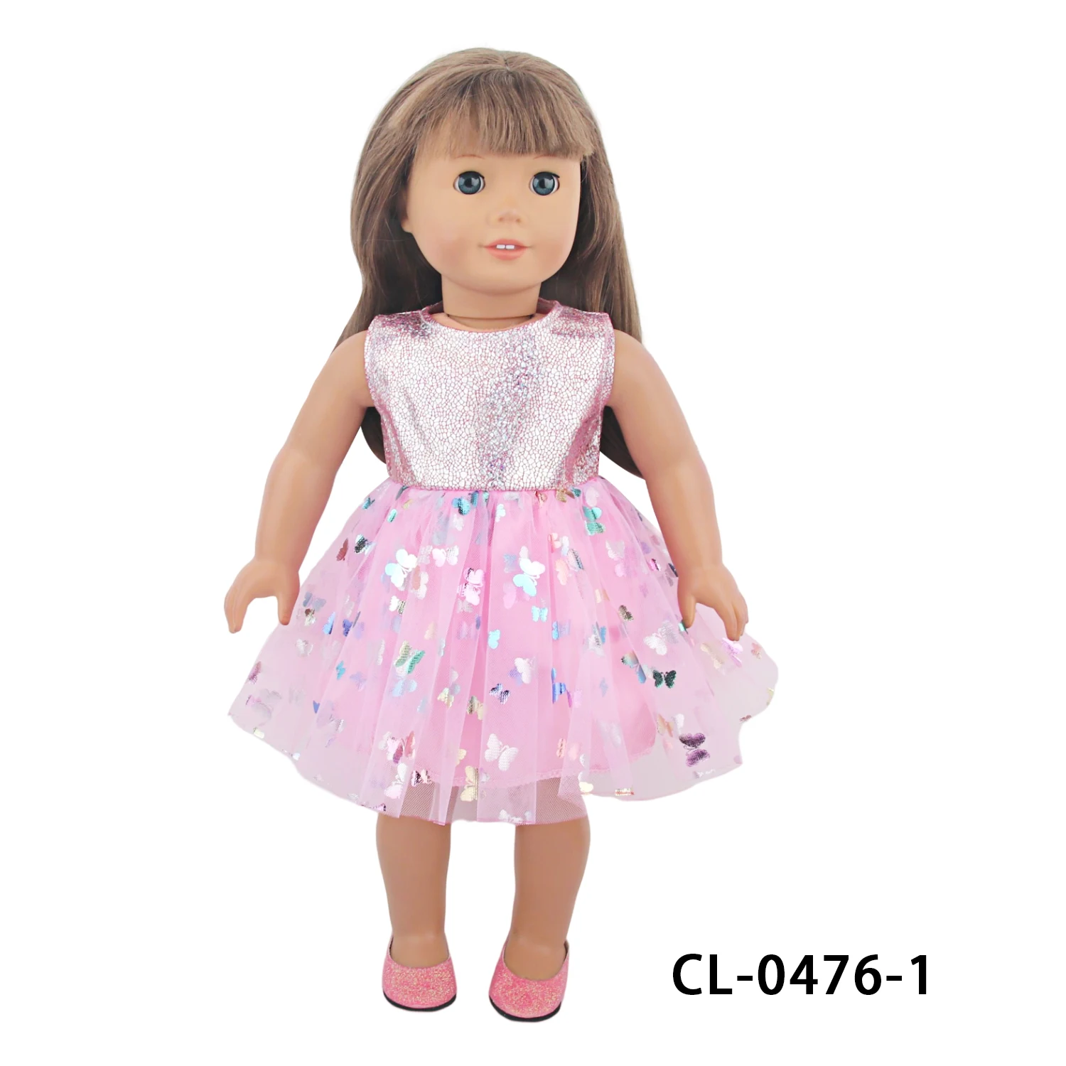 

Anime Doll Dress Cute Yarn Dress Series Uniclorn Fawn Kitten 18 inch Doll 43cm Baby Newborn Doll Accessories