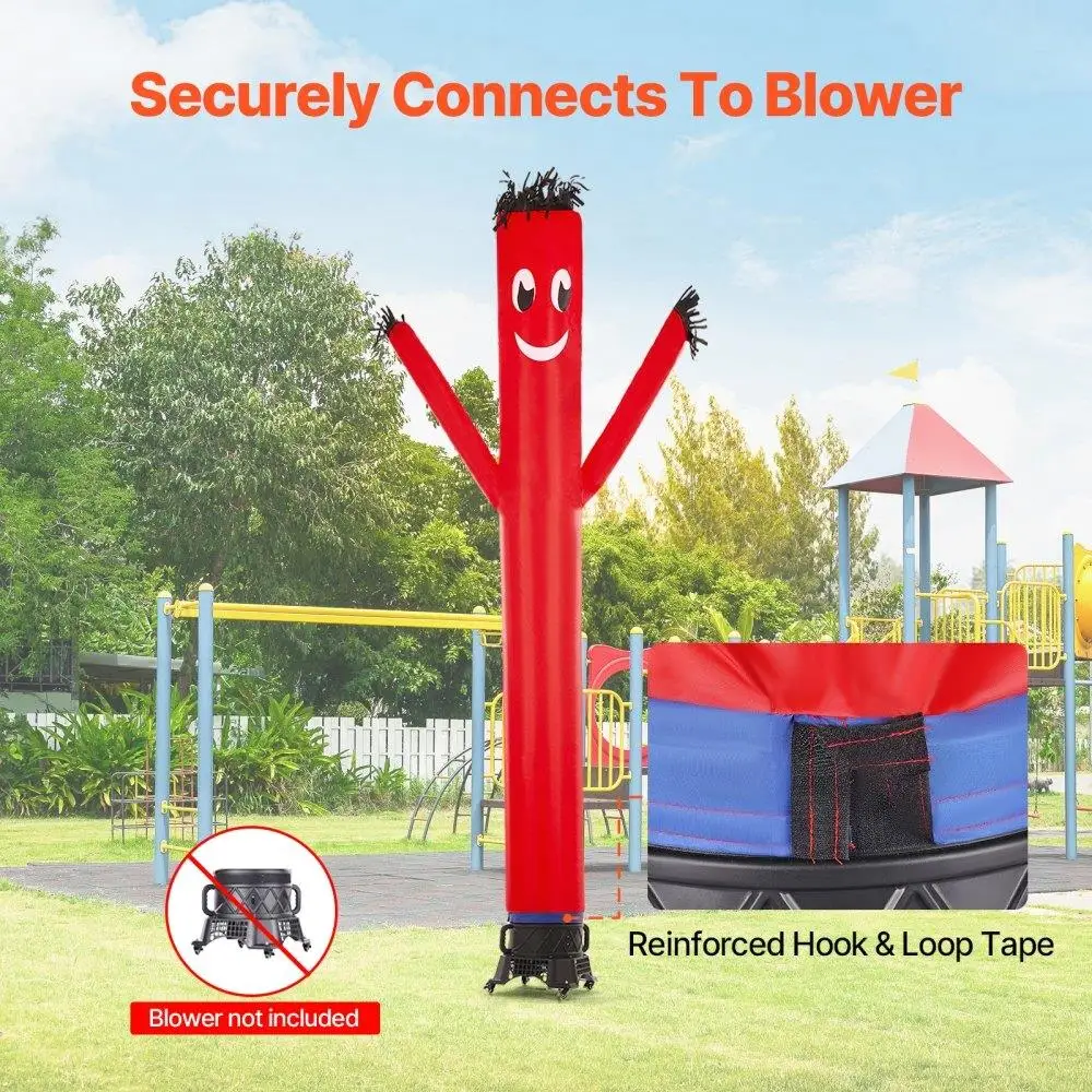 20FT Inflatable Advertising Airwind Tube Wavy Man Dancer No Blower Design