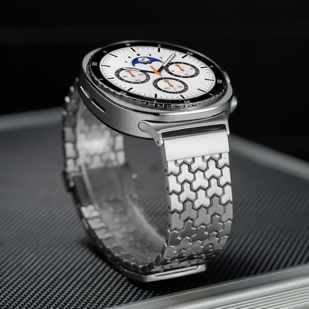 

Ремешок из нержавеющей стали для Samsung Galaxy Watch Ultra 2025 8/8 Classic 40 мм 44 мм 46 мм Магнитный ремешок на запястье для Galaxy ULTRA 47