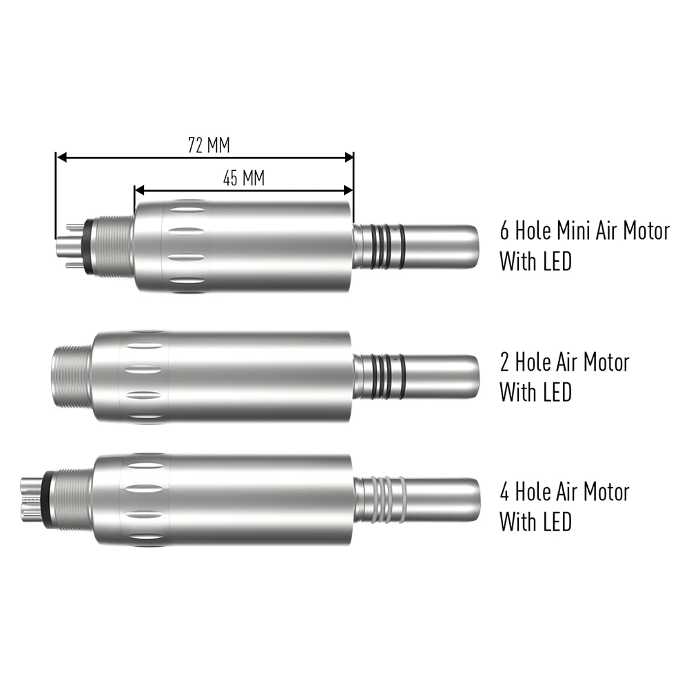Silnik pneumatyczny dentystyczny kątnica niska prędkość Generator mikrozasilacz typu E oświetlenie LED 2/4/6 otwór wewnętrzny Spray wodny
