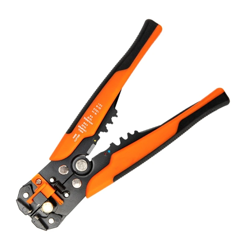 8inches Crimper Cable Cutter Automatic Wire Multifunctional Stripping Hand Tools Crimping Pliers Terminal