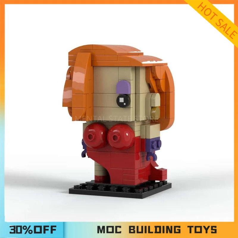 165PCS Customized MOC Jessica Rabbit Cartoon Characters Building Blocks Technology Bricks Creative Assembly Toys Holiday Gifts