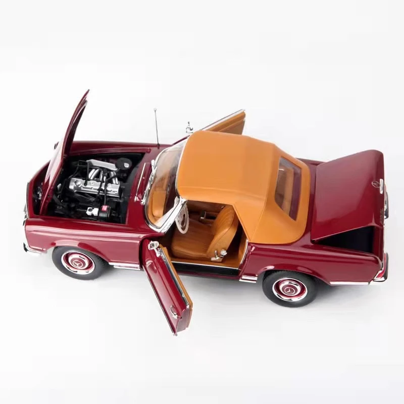 NOREV 1:18 1963 Mercedes-Benz 230 SL Vintage car Simulation Diecast Car Metal Alloy Model Car Children\'s toys collection gifts