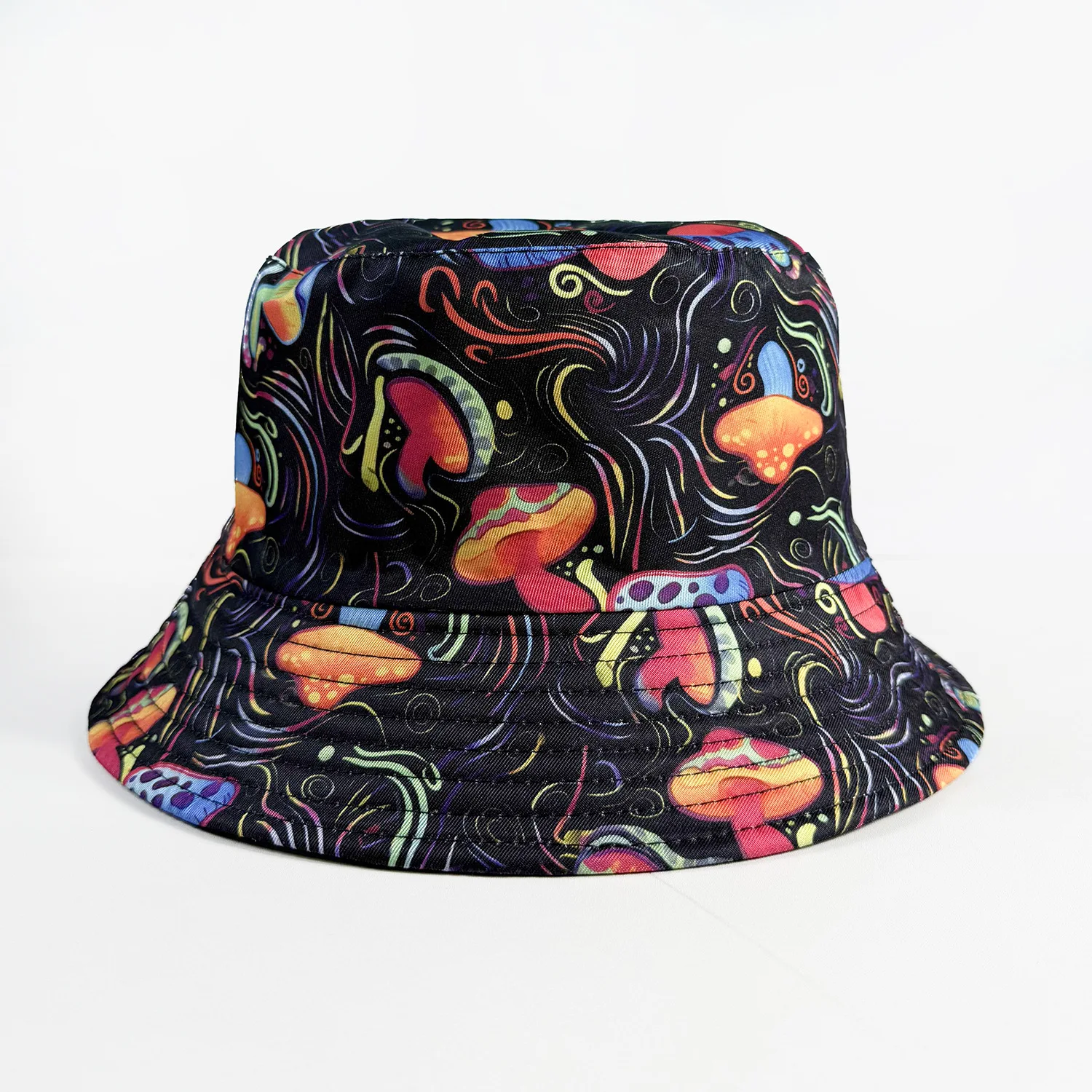 Cartoon Youthful Funny Novelty mushroom banana corn fisherman hat Outdoor Leisure Sunscreen Sun Hat Men Women bucket hats view 4