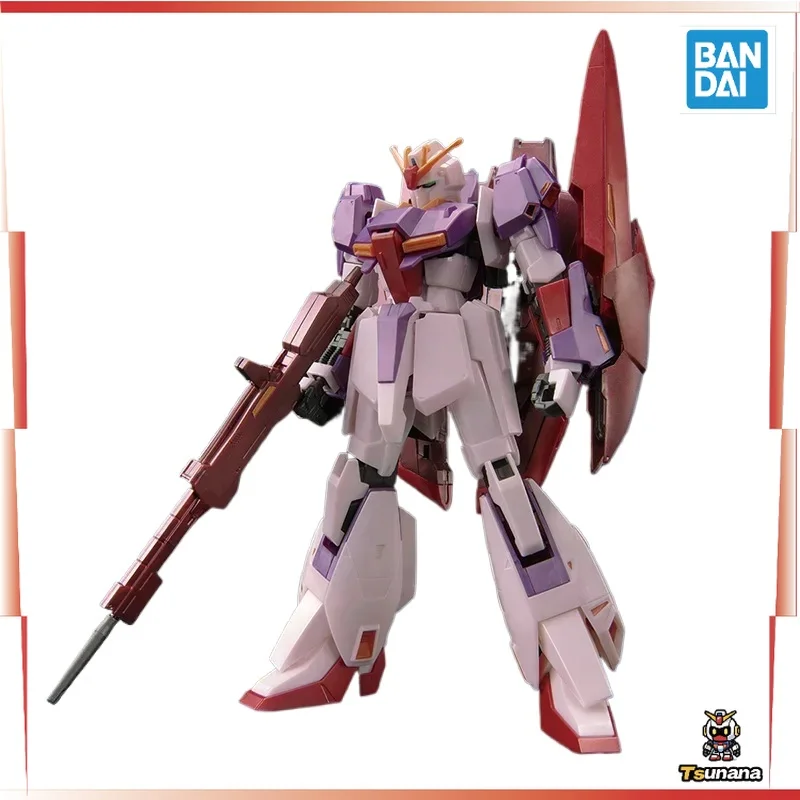 

Bandai In Stock HG 1/144 Original ZETA GUNDAM UC0088 BIOSENSOR IMAGE COLOR Aninm full Action Assembly Figure Model Toy Gifts kid