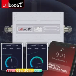 Callboost 850mhz Cellular Signal Booster GSM 900 1800 2100 Repeater Mobile Phone 1700 1900 Network Booster Amplifier 2600 Cell