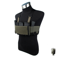 TMC Tactical RD Chest Rig Lightweight w/5.56 Mag Pouch Airsoft Military Hunting Vest Ready Chest Rig 3533