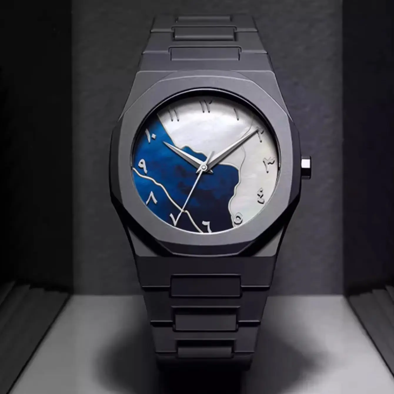LUCKYFOX New High-End Watches Men's Trend Graffiti Art Quartz Watches