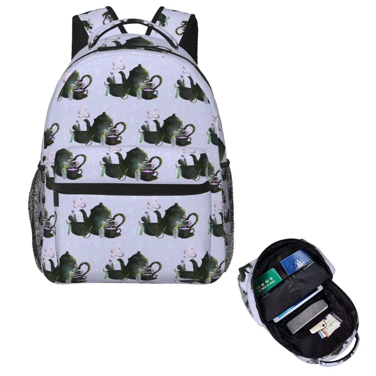

Garden Magic Student Backpack School Bag Hiking Travel Daypack for Men Women Fashion Bookbag Shoulder Bags