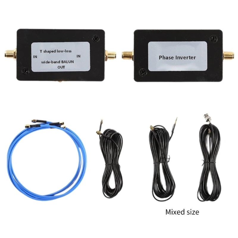 250mW 10kHz-30MHz PortablePassive Loop Antenna สำหรับวิทยุ VHF K1KF