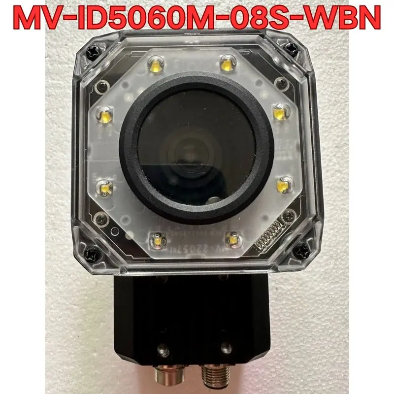 

Second-hand MV-ID5060M-08S-WBN industrial code reader function test is normal