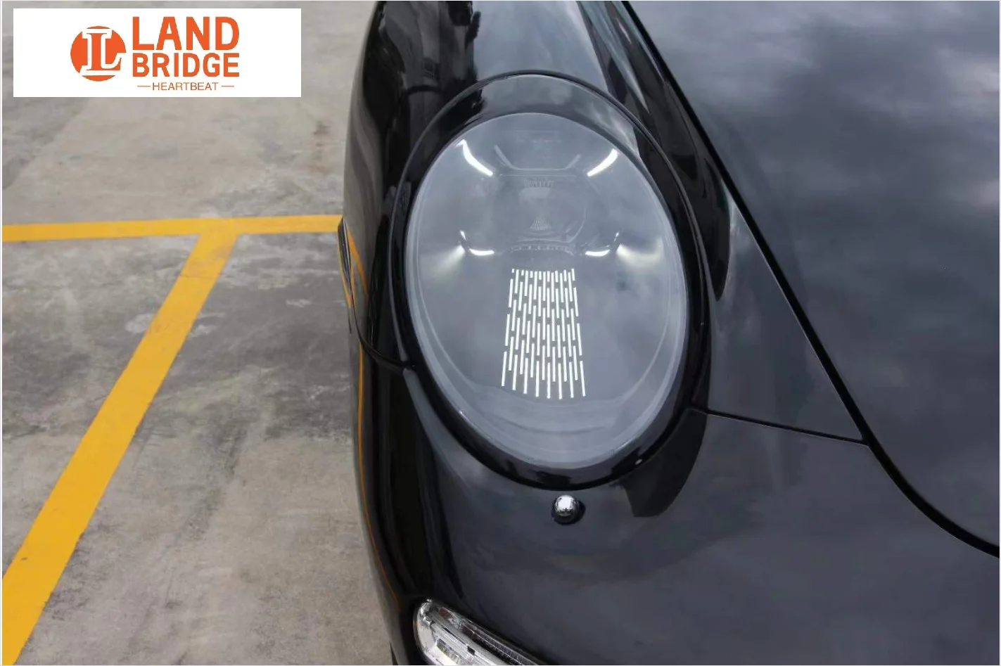 DNew 2005-2012 Per Porsche 911 LED Modificato Fari Luci Diurne Per 997 Modello di Auto Modificat