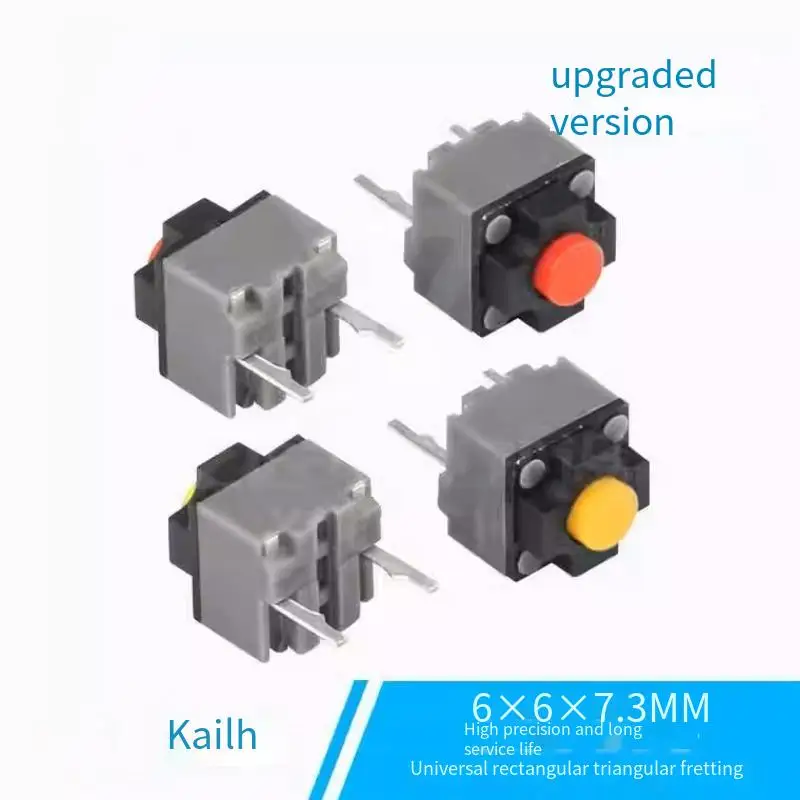 Kalih Square Mouse Mute Microswitch Button Is Suitable for General Original Products of Razer for Logitech M330M590GPW