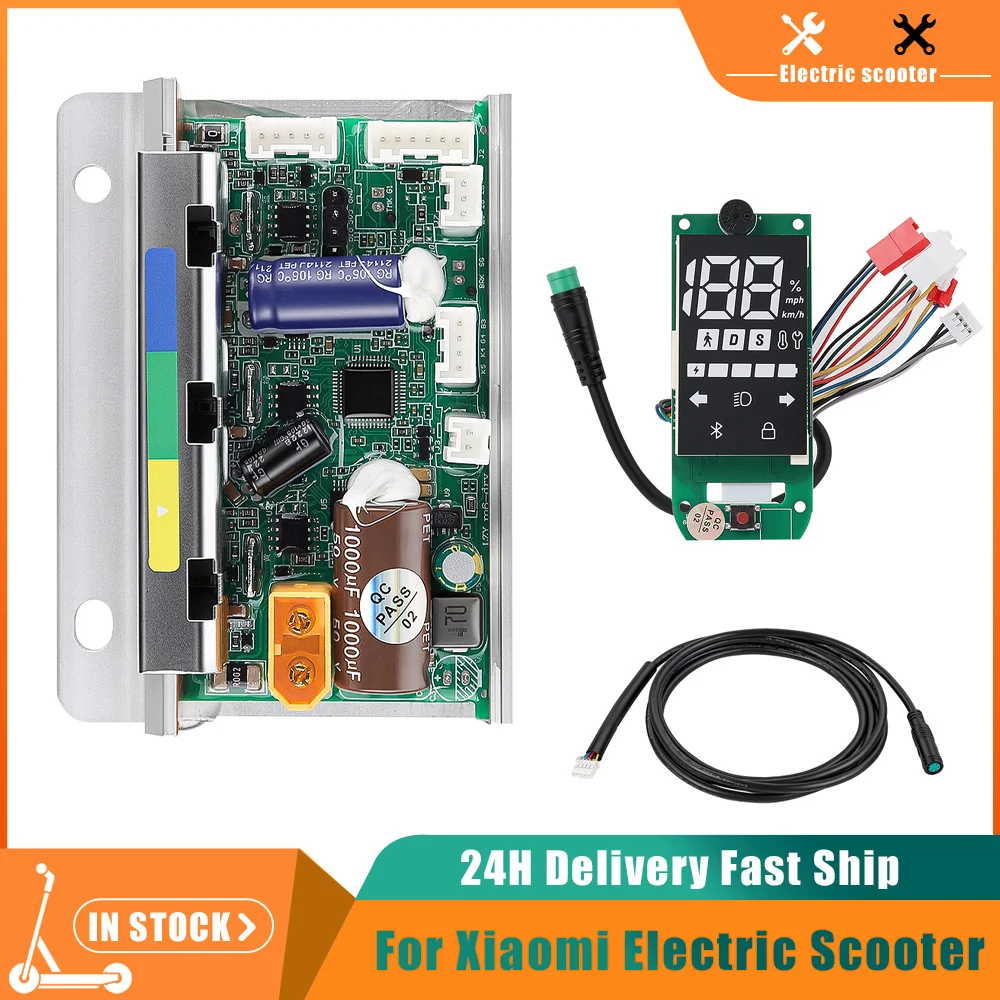 Electric Scooter Controller Kit for Xiaomi 6 Lite Replacement Dashboard Motherboard Cable Parts Kick Scooter Parts