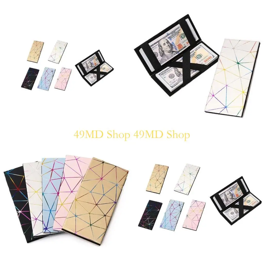 

49MD Diamond Change Purse Wallet Long Purse Money Clip PU Leather Coin Purse