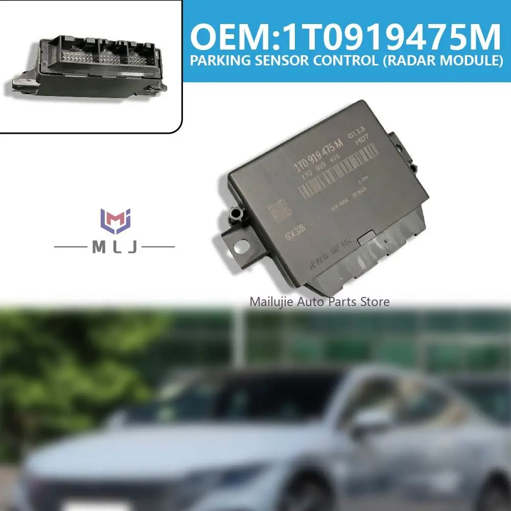 

OEM 1T0919475M Parking Sensor Control Radar Module Parking Assist System Control Unit For VW Passat CC Auto Parts 1T0 919 475 M