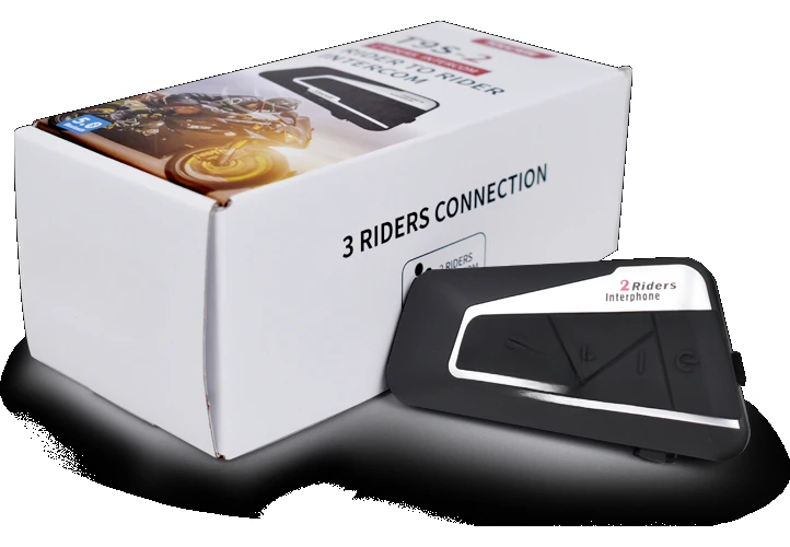 Communicatiesystemen T 9S 2 Rijders Motorhelm Intercom Voor Bt Headset Intercomunicador Para Moto Bluetooth