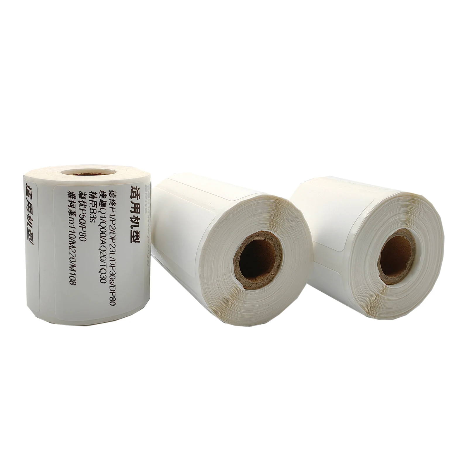 5PK Thermal Adhesive Label Papers for P1 Label Papers DP23 DP30 DP80 Label Maker  Waterproof  Tear Resistant Sticker