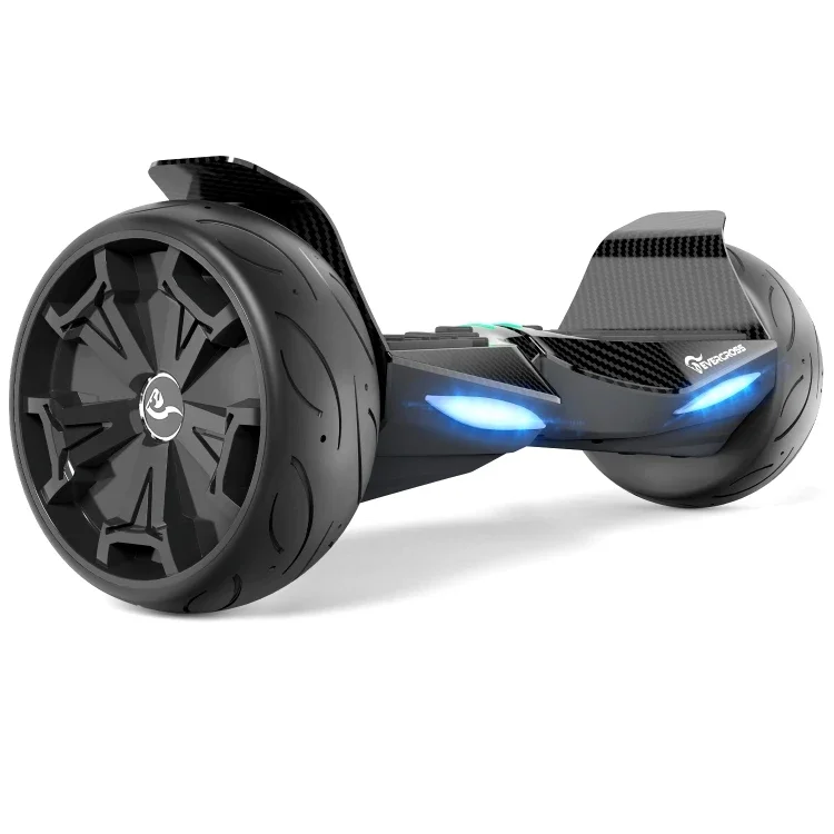 EVERCROSS 8.5 Inch Hover Board Stand Up Self Balancing BT Speaker Remote Control Led Lights Electric Hoverboards Balance Scooter