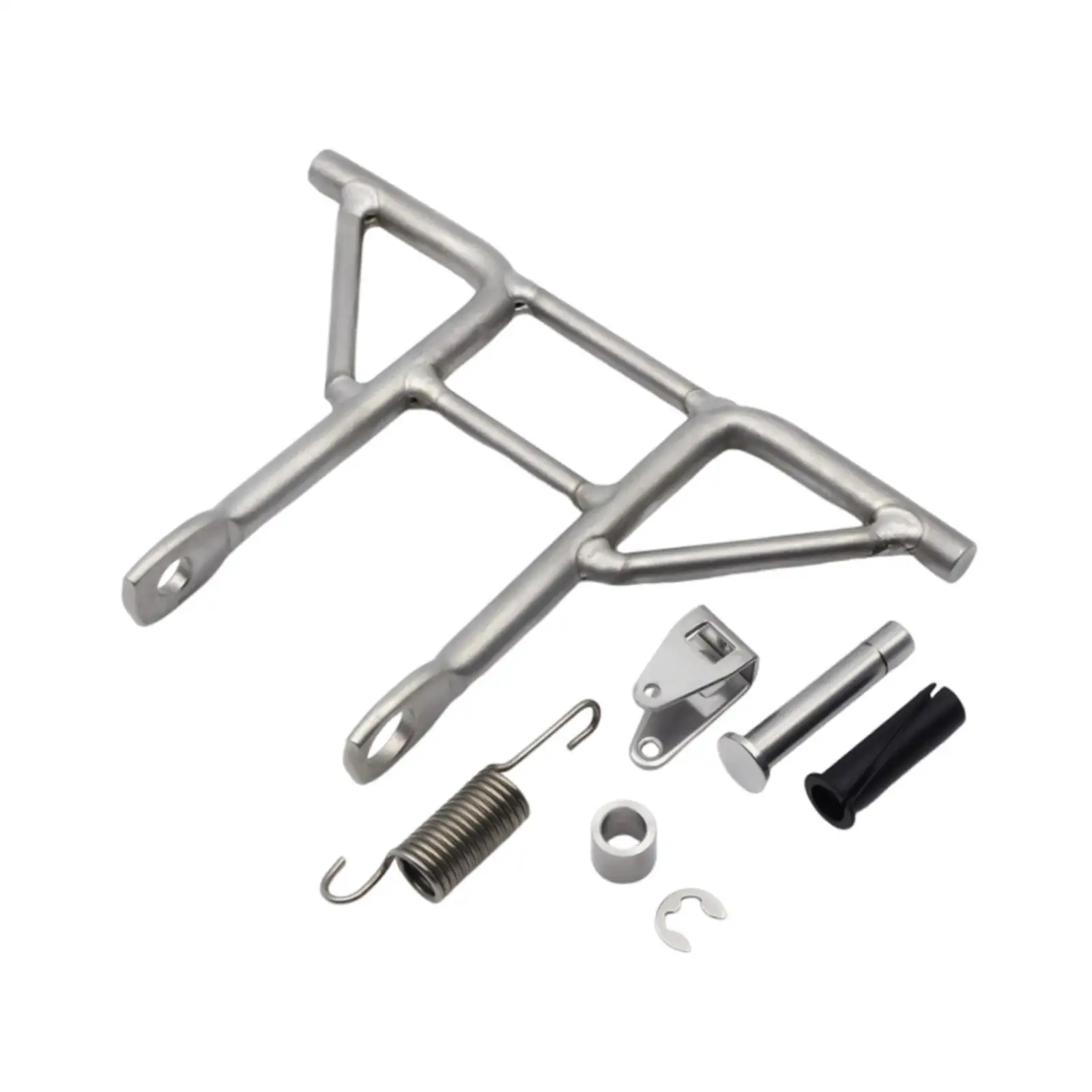 

Aluminum Outboard Motor Tilt Support Bracket Durable Marine Grade Assembly Set for Yamaha 40HP 2 Stroke Boats