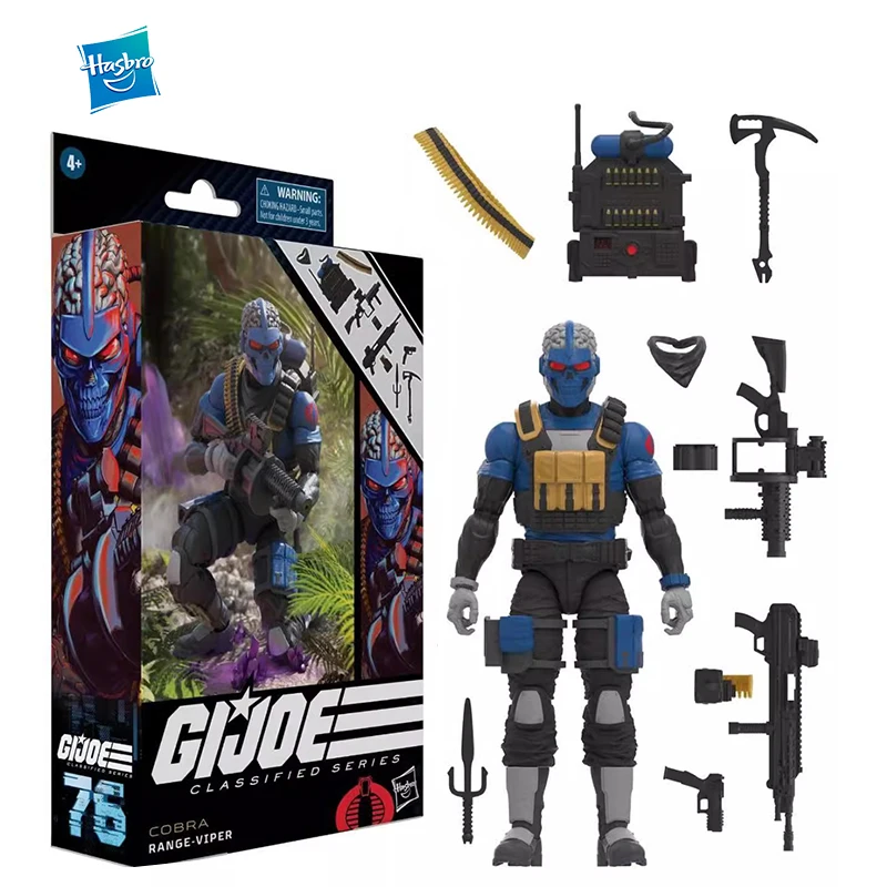 

In Stock Hasbro Action Figure Original G.I.JOE Classified Series Cobra Range Viper Anime Figure Model Toy Ornaments Gifts