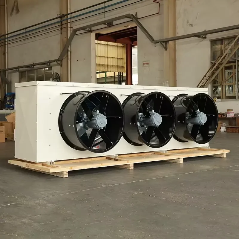for DD250 47KW Industrial Cold Chamber Evaporator Ducted Air Cooler Warehouse Unit Cooler with Stainless Steel Dispenser