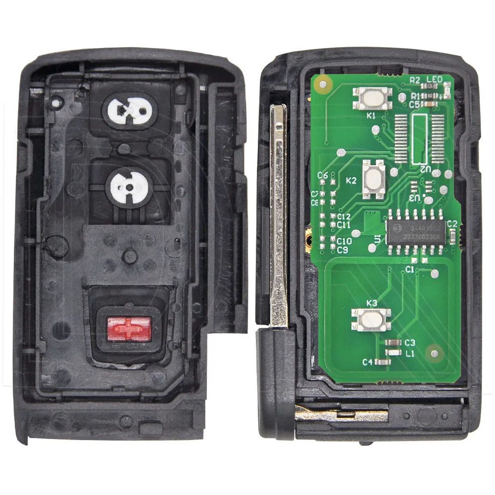 Great B9 Chip 312/433MHz MOZB21TG MOZB31EG Proximity Car Remote Control Smart Key P/N 89994-47061 For Toyota Prius 2005-2008 - view 3