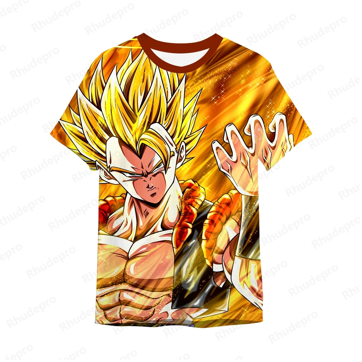 Goku T-Shirt kurze Drachen ball Harajuku Stil Goku Hip Hop Boy Ärmel T-Shirt neue Tops Trend Kleidung hochwertige Herren y2k 5xl