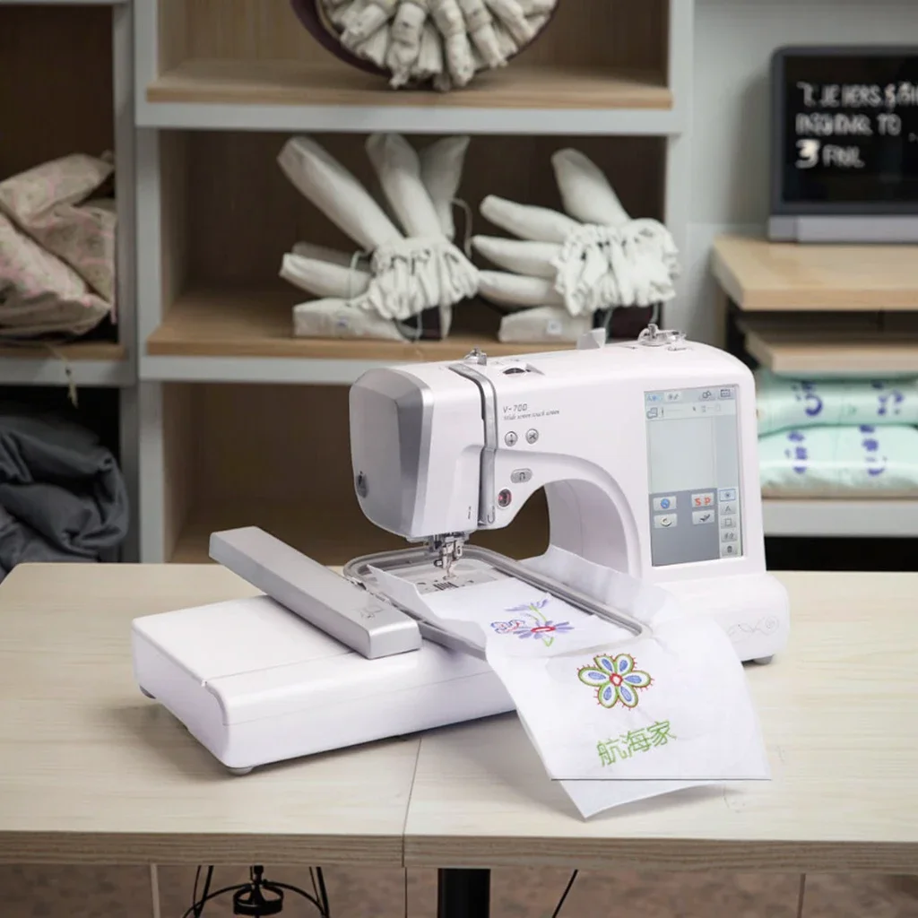 Super Supply Capacity V700 Beginner Household Small Automatic Computer Household Embroidery Machine