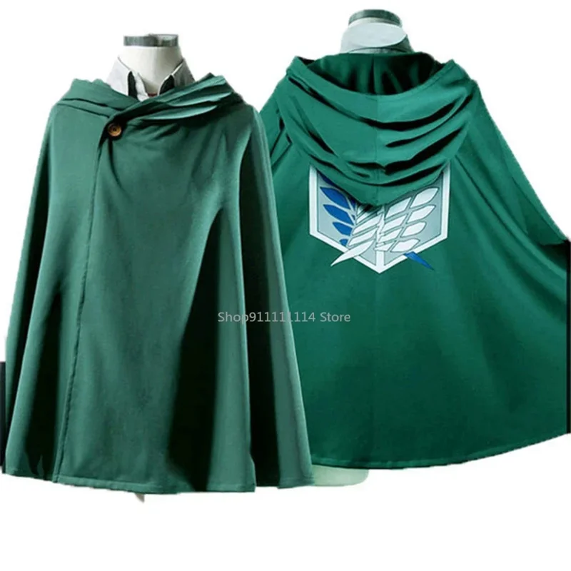 

Attack Anime Titan Cloak Cosplay Costume Shingeki No Kyojin Scouting Legion Aren Capes Masquerade Carnival Party Dress Up