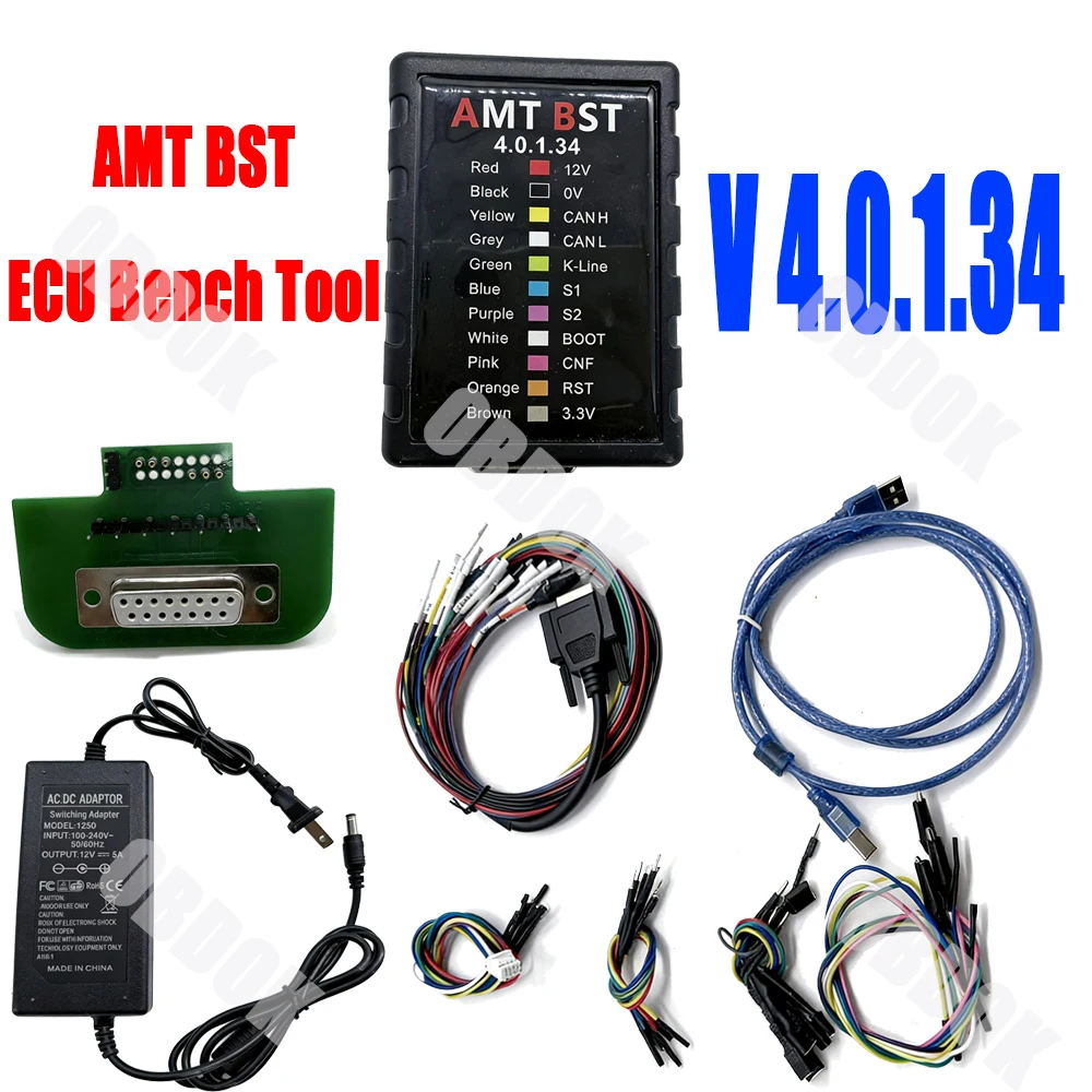 NEW Upgraded AMT BST ECU Tool V4.0.1.34 Universal Bench Service Tools Online/Offline R/W Support MG1 MD1 Protocl ECU Programmer