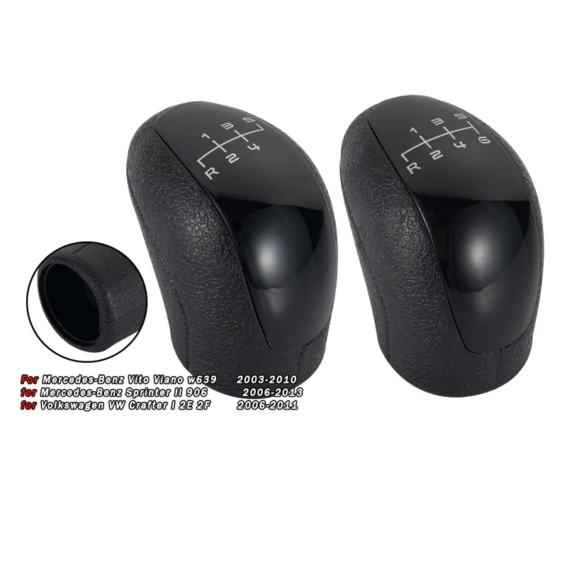 For Mercedes-Benz Vito Viano W639 car manual shift hand ball gear head accessories wear-resistant and anti-fouling