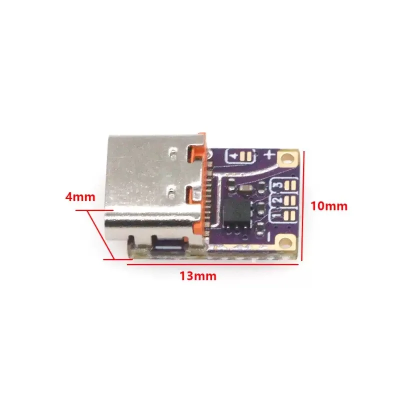 1/5/10 Stück PD3.0 PD3.1 QC3.0 Trigger-Modul Typ-C 5-48V 5A Schnellladungs-Trigger für Power Delivery DIY-Projekte Zubehör