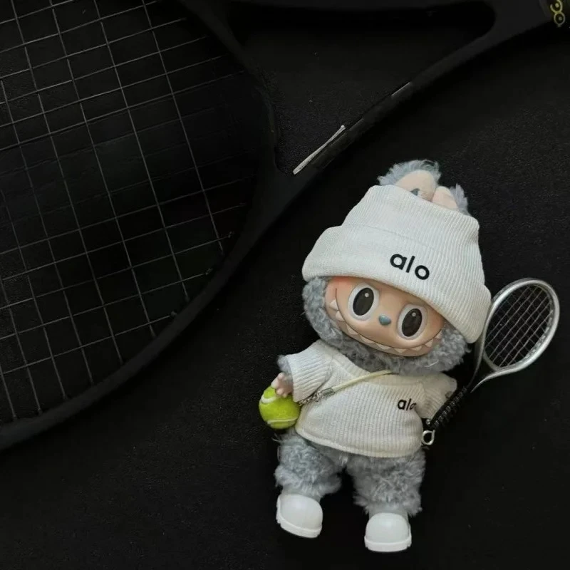 Only Clothes for Labubu) Tennis Sport Set Knit Alo Style Outfit Cute  Stuffed Fit 1st/2nd/3rd Gen Labubu Doll Accessories Gifts - AliExpress 26