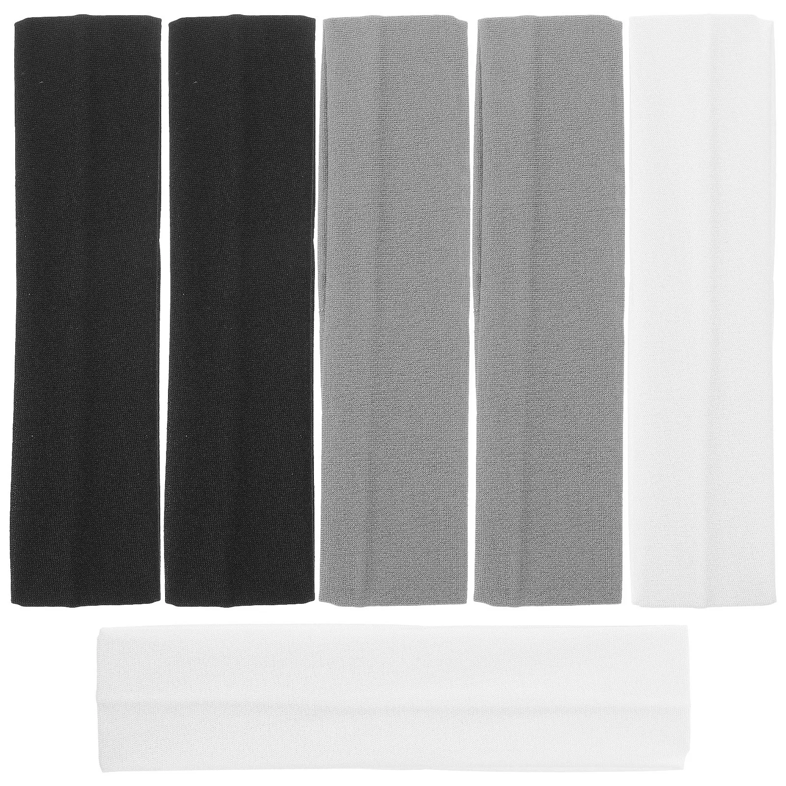 

6Pcs Elastic Sports Headband Breathable Sweatband Stretchy Gym Yoga Workout Athletic Hairbands Elastic Headband