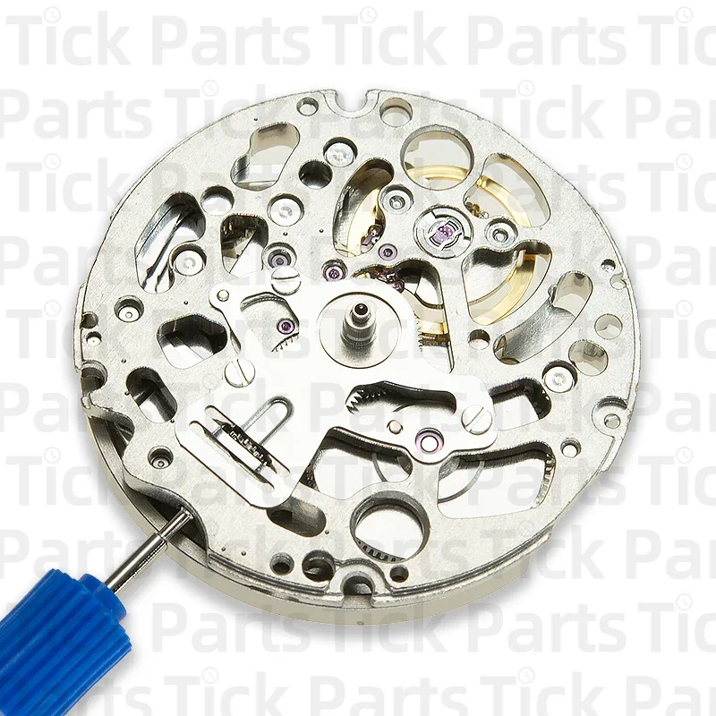 Japan NH70/NH70A Hollow Automatic Watch Movement 24 Jewels 21600 BPH High Accuracy Fit Fully Automatic