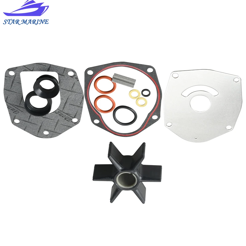 47-43026T11 Water Pump Impeller Kit for Mercury Mariner 40-350 HP Mercruiser Sterndrive Engines Alpha I Gen II 47-8M0100526