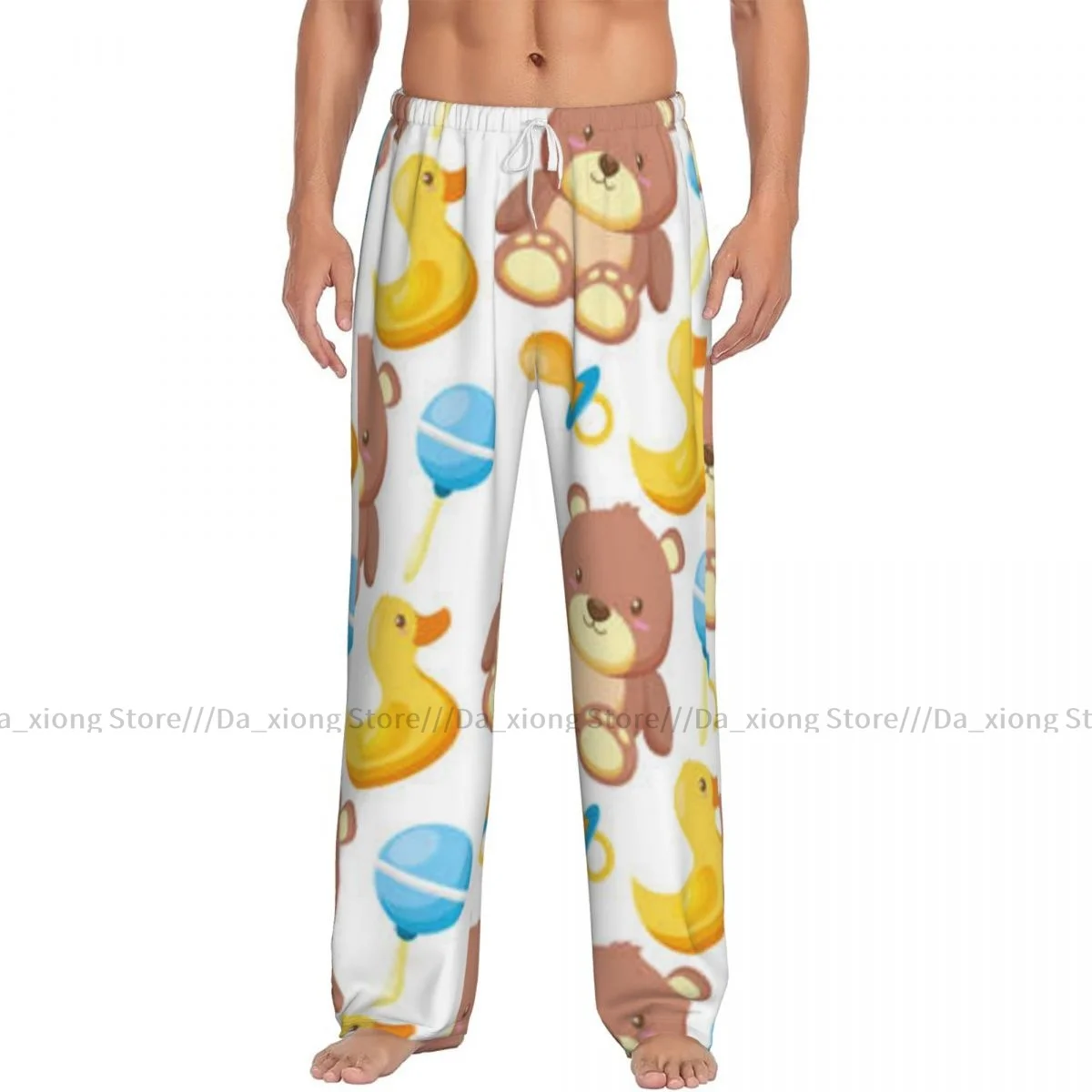 Bear Duck Mens Pajamas Pyjamas Pants Lounge Pants Sleep Bottoms